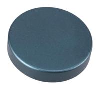 Porte-craie rond en aluminium pour billard - Étui de transport - Accessoires de rechange faciles à utiliser