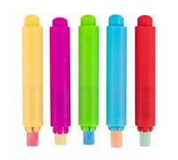 Porte-craies en plastique - Diamètre de 9 mm - Ajustable - 5 pièces