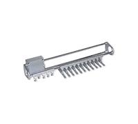 Emuca Porte-cravates et porte-ceintures 7085525 Self latérale extractible pour armoire
