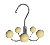 Porte-cravates rotatif à 360 degrés - Crochet de rangement rotatif à 360 degrés pour châle de ceinture - Crochet de rangement pour cravates, ceintures, écharpes, bracelets, colliers