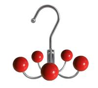 Porte-cravates rotatif à 360 degrés, crochet de rangement rotatif pour châle de ceinture, crochet de rangement dans l'armoire, cravates, ceintures, écharpes, bracelets, colliers, organisateur pratique