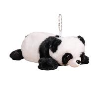 Porte-Crayon À Fermeture Éclair, Support De Poche en Peluche Panda - Porte-enclos De Grande Capacité Pouche Crayon en Peluche pour Stylos, Crayons, Dirigeants, Effacements Cette Étui À Crayon Fournit