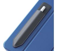 Porte-Crayon Compatible Avec Apple Pencil Pro, Pencil (Usb-C), Pencil 2ème/1ère Generation, Poche Élastique Stylets Protégés Et Sûrs Pochette Adhésive Attachée À L'étui Pour Stylets, Gris Foncé