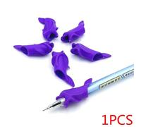 Porte-Crayon En Silicone Pour Enfants, Ensemble De Papeterie Pour Enfants, Apprentissage Et Pratique, Stylo D'aide À La Prise, Dispositif De Correction De Posture 1 Pièce