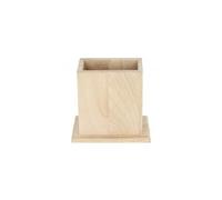 Porte-Crayons 12x7x11,5 Cm Bois