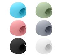 Porte-crayons adhésifs pour organisation de bureau Fixation ferme à n'importe quelle zone Clip à stylo flexible à un ou deux trous