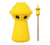Porte-crayons - Aide à l'écriture ergonomique en silicone en forme d'extraterrestre, prise confortable pour la correction de la , accessoires d'apprentissage doux | Favorise une bonne tenue du