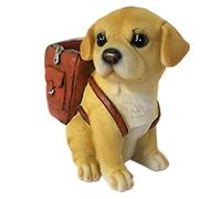 Porte-crayons en forme de chien, mignon porte-stylo pour chien assis | Porte-papier à lettre pour étudiant, Porte-crayons de bureau en résine - Pour les amoureux des chiens