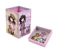 Porte-crayons Gorjuss Ruby sauvage Coloré Carton (8,2 x 11,2 x 8,2 cm)
