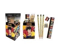 Porte-Crayons Manga One Piece avec Papeterie - 7 Pièces
