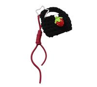 Porte-crochet noir léger Porte-clés Cache-casque Pendentif pour étudiants et employés de bureau Sac léger, Noir , taille unique