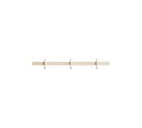 String Furniture Porte-crochets Relief 41cm couleur cendre lxHxP 41x5,2x4,7cm