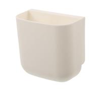 Porte-cuillère à Glace Mural Blanc en Plastique pour Machine à Glaçons | Design Minimaliste Moderne, Profil Fin, pour Tongs et Ustensiles au Poste Boissons, la Cuisine ou Petit Réfrigérateur