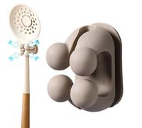 Porte-cuillère à riz, support pour cuillère à riz, support de rangement pour cuillère, support de rangement pour ustensiles de cuisine à mur adhésif pour cuisinière, four à micro-ondes, côtés du