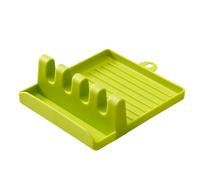 Porte-cuillère Avec Couvercle - Suport Pour Louche De Cuisine Résistant À La Chaleur, Repose-ustensiles De Cuisine | Supprt De Rangement Multifonctionnel Sur La Cuisinière, Support De Passoire Pour