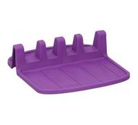 Porte-cuillère Compact en Silicone Antidérapant 15x14cm Alpina Violet