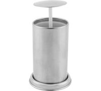 Porte cure-dents en acier inoxydable Hotel Restaurant Home Desk Decor Coton Swab Storage Container