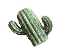 Porte-cure-dents en céramique au design cactus - Distributeur de cure-dents élégant et hygiénique for la cuisine, maison, le restaurant Idée décoration créative cadeau
