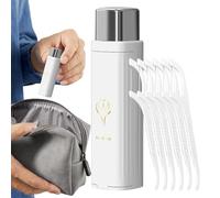 Porte-cure-dents - Trousse de voyage à ouverture coulissante, petit récipient de cure-dents de voyage | Étui de voyage pour cure-dents pour les voyages quotidiens, le camping, la salle de bain, la