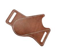 Porte-cutter pliable portable avec clip ceinture en cuir PU pour un accès facile et un rangement sécurisé