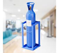 Porte-cylindre portable avec chaîne, support sécurisé pour stockage d'oxygène domestique ou médical