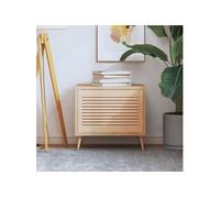 Porte d armoire à persiennes 39,5x59,4 cm bois de pin massif