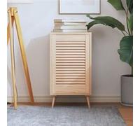vidaXL Porte d'armoire à persiennes 61,5x39,4 cm bois de pin massif