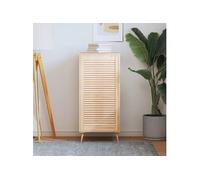 Porte d armoire à persiennes 99,3x49,4 cm bois de pin massif