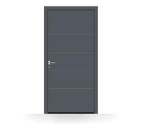 Porte d’entrée aluminium Strasbourg - Pirnar Basic anthracite
