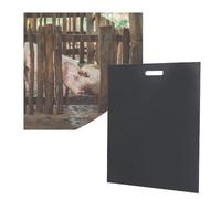 Porte d'abri en PVC pour cochons, clôture sécurisée pour bétail, barrière d'évasion pour la sécurité des animaux