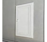 Porte d'accès aux conduits de CVC, couvercle de trappe d'inspection en alliage d'aluminium pour plomberie électrique murale et de plafond, panneau métallique pouvant être peint(22x44in/56x112cm)