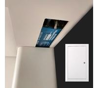 Porte d'accès avec serrure, panneau d'inspection en aluminium, boîte d'accès au plafond pour cloison sèche et plomberie, solution d'accès sécurisée pour usage domestique et commercial