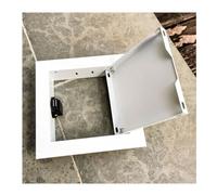 Porte d'accès coupe-feu en alliage d'aluminium 4-30", panneau d'accès dissimulé pour combles, plaques de plâtre, plaque de recouvrement pour câblage électrique(61x61cm/24x24")