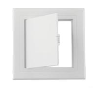 Porte d'accès en ABS blanc multifonction pour une accessibilité facile (300 x 300 mm)