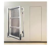Porte d'accès en alliage d'aluminium à montage F - Panneau d'inspection carrelage et pierre de 30,5 x 30,5 cm pour une rénovation et une réparation faciles de la maison - Durable, léger, parfait pour