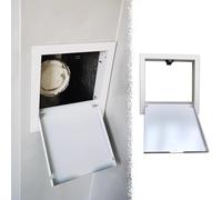 Porte d'accès étanche pour Salle de Bain, Trappe d'inspection de plomberie électrique, Couvercle de Trou d'accès au Grenier, Pousser pour Ouvrir (45 x 45 cm)