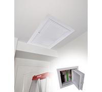 Porte d'accès magnétique à pression pour cloison sèche - Installation facile et ajustement sûr pour les réparations de salle de bain, loft et plafond