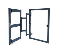 Porte D'accès Mur Invisible, Cadre Acier Carbone pour Dissimule Maintenance | Porte D'inspection Tuyaux Encastrés, Push-to-Open pour Conduits électriques de Plomberie(600x300mm/24x12in)