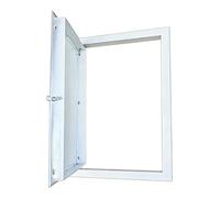 Porte d'accès murale à panneau d'accès encastré，cadre en aluminium couvercle de trou mural trappe d'inspection en métal，armoire de couverture de boîte à fusibles pour plafonds(36x44in/92x112cm)