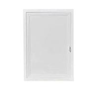 Porte d'accès pour barbecue mural de cuisine extérieure, porte encastrée en aluminium de 36 W x 36 H avec poignées pour station de grillades, panneau d'accès trappe d'inspection(20x36in/51x92cm)