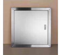 Porte d'accès pour conduits, câblage, Chauffage, systèmes de Ventilation, Porte d'inspection renforcée, Montage Mural, Couvercle de Panneau électrique en Acier résistant à l'usure (4 x 10 po