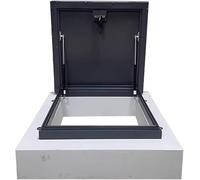 Porte d'accès pour trappe de toit - Lucarne en acier galvanisé avec bande d'étanchéité en caoutchouc - Couvercle d'ouverture d'escalier de grenier