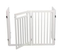 Porte d'accès Trixie Chien Blanc 60-160 x 81 cm