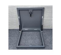 Porte D'accès Verrouillable for Grenier, Porte De Vide Sanitaire Isolée for Un Accès Facile, Trappe Primal Écoénergétique Avec Joint En Caoutchouc Résistant Aux Intempéries(65x65cm/25.6x25.6in)