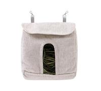 Porte D'alimentation De Foin - Chargeur De Cavies Réglable, Stockage De Foin De Lapin | Sac Polyvalent S/m/l Avec Crochets, Support Robuste Pour Lapins, Hamsters, Petits Animaux Dom