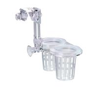Porte- d'aquarium,Porte- d'aquarium Pot d'aquarium réglable | Wissen Planteur d'herbe Aquatique, décoration d'aquarium pour la culture, le jardinier, la pendaison de crémaillère