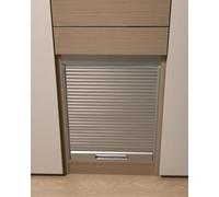 Porte d'armoire coulissante, porte d'armoire enroulable personnalisable, portes de placard pliables rétractables pour un rangement peu encombrant