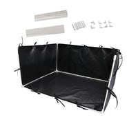 Porte d'armoire pour chien mur pad-pad cadre, pot de protection contre les éclaboussures utilisation | Porte étanche pour tapis de formation chez chiots ou vieux animaux de compagnie sortant domes