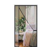 Porte De Balcon Moustiquaire Sans PerçAge Porte Moustiquaire Protection Contre Les Insectes Porte De Balcon 95x215cm Ouverture Gauche Droite SéCurité Chat Pose AdhéSive Facile Sans PerçAge Noir