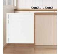 Porte de café tournante en Bois Massif - Style Salon d'intérieur, Porte Simple à moitié Ouverte, charnières en métal, Hauteur 90/100 cm, Convient pour la Cuisine, l'escalier, l'entrée de la